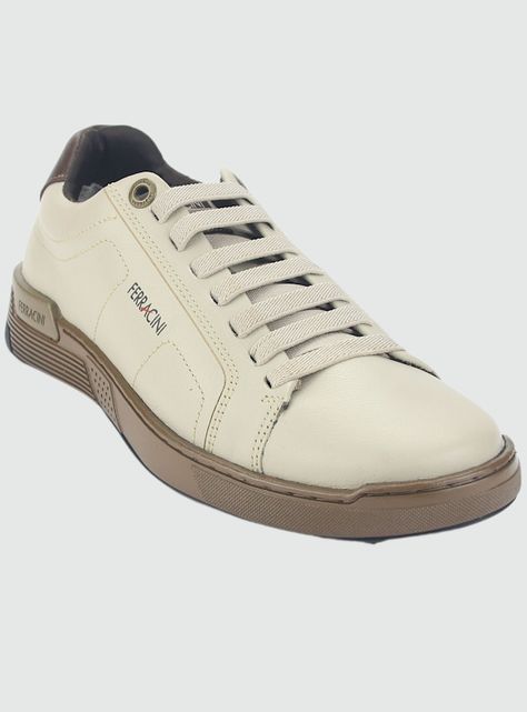 Zapatilla Ferracini Hombre 8276 Blanco Casual-2