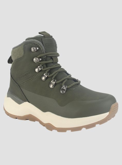 Botin Funway Mujer Tundra-1 Oliva Outdoor-2