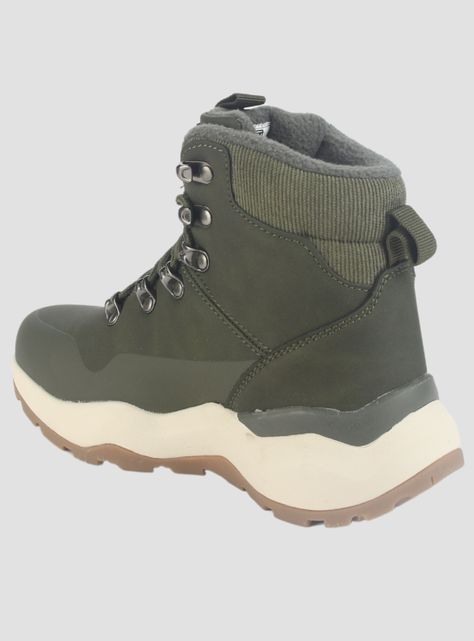 Botin Funway Mujer Tundra-1 Oliva Outdoor-3