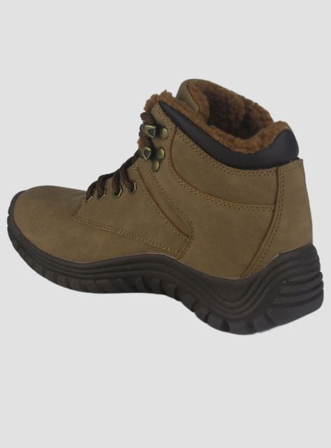 Botin Funway Mujer Snow-1 Café Casual-3