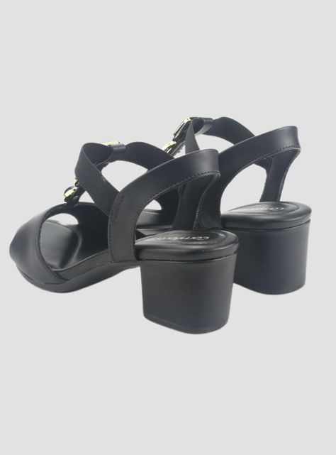 Sandalia Comfortflex Mujer 2457402 Negro Casual-5