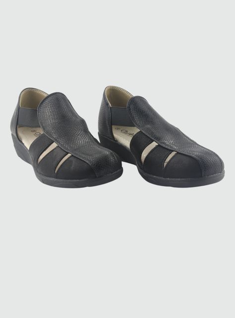 Sandalia Chalada Mujer Mira-1 Negro Comfort-4
