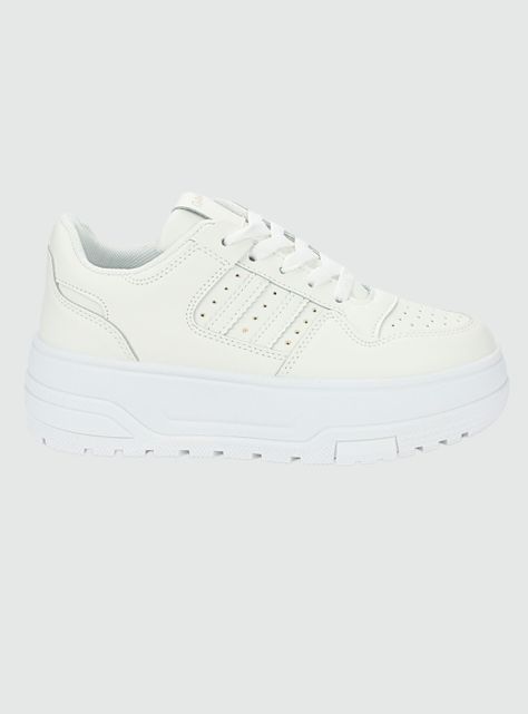 Zapatilla Chalada Mujer Trume-1 Blanco Casual-0