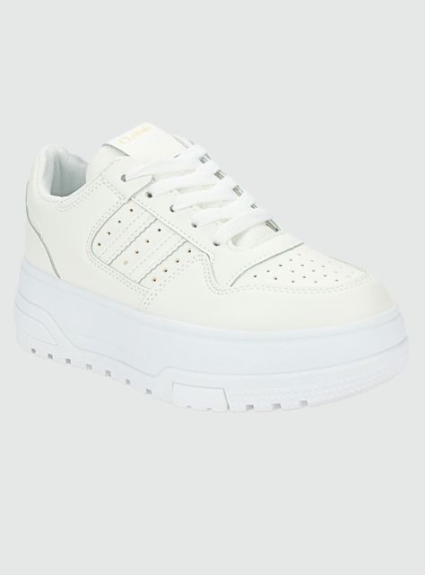 Zapatilla Chalada Mujer Trume-1 Blanco Casual-2
