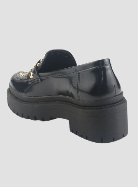 Mocasin Via Marte Mujer 013-005-01 Negro Casual-3