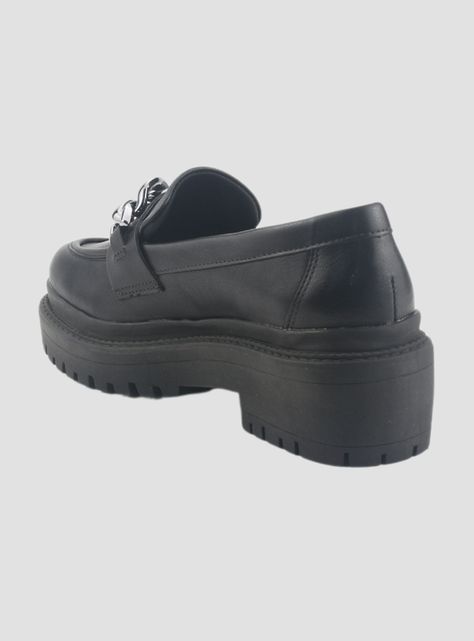 Mocasin Via Marte Mujer 013-006-01 Negro Casual-3