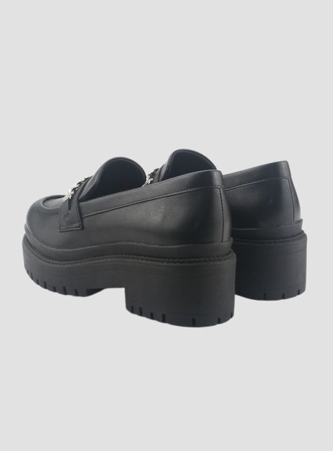Mocasin Via Marte Mujer 013-006-01 Negro Casual-5