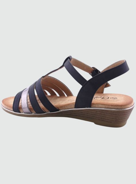 Sandalia Chalada Mujer Alba-5 Negro Moda-1