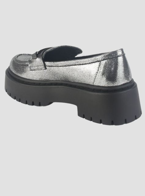 Mocasin Chalada Mujer Lewis-1 Plateado Casual-3