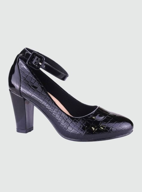 Zapato Chalada Mujer Cobna-6 Negro Formal-0