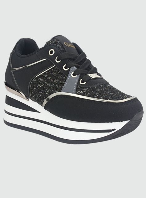 Zapatilla Chalada Mujer Jettix-2 Negro Urbano-2