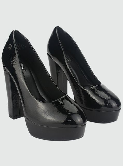 Zapato Chalada Mujer Fetiche-1 Negro Casual-4