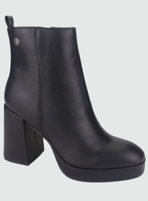 Botin Chalada Mujer Coff-1 Negro Casual-0