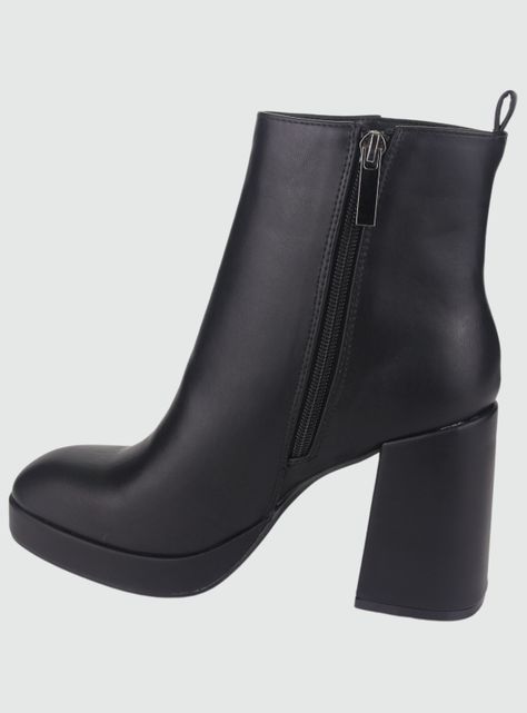 Botin Chalada Mujer Coff-1 Negro Casual-1