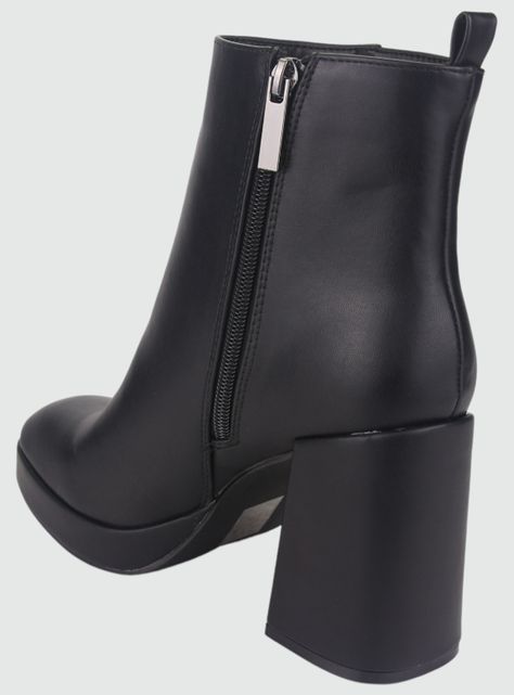 Botin Chalada Mujer Coff-1 Negro Casual-3