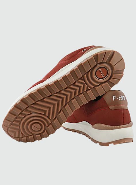Zapatilla Ferracini Hombre 9351 Rojo Urbano-1