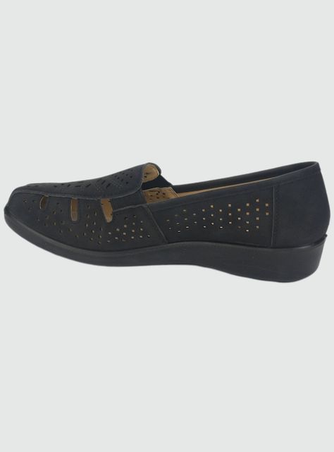 Zapato Chalada Mujer Deco-1 Negro Comfort-1