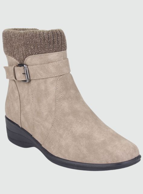 Botin Chalada Mujer Confort-4 Beige Casual-2