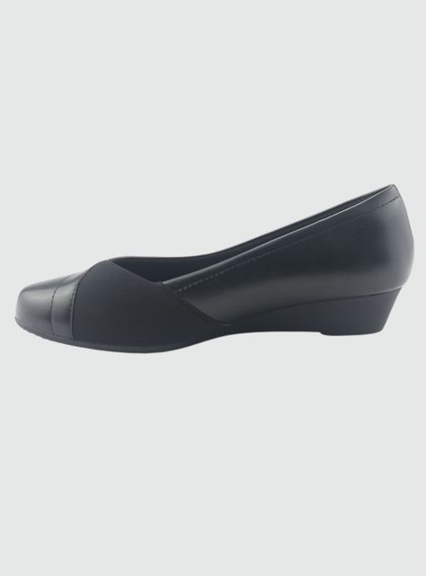 Zapato Negro de Mujer Casual Comfort Coles-1-1