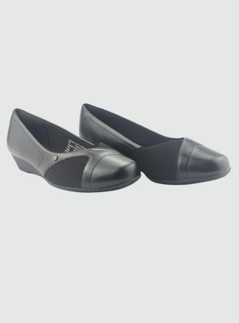 Zapato Negro de Mujer Casual Comfort Coles-1-4