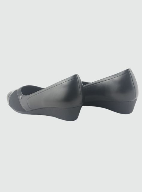 Zapato Negro de Mujer Casual Comfort Coles-1-5