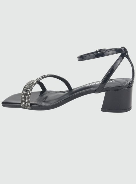 Sandalia Via Marte Mujer 23-9804 V Preto Casual-1
