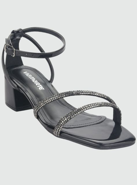 Sandalia Via Marte Mujer 23-9804 V Preto Casual-2