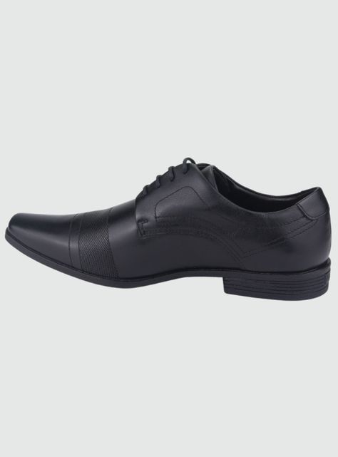 Zapato Ferracini Hombre Liver 4085 Negro Casual-1
