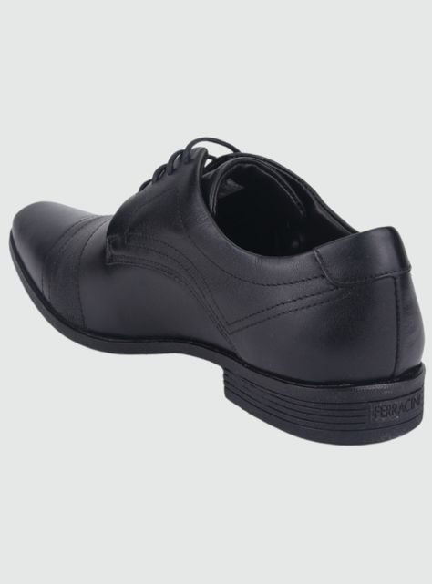 Zapato Ferracini Hombre Liver 4085 Negro Casual-3