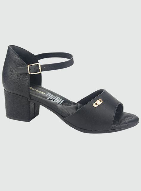 Zapato Comfortflex Mujer 2357405 Negro Casual-0