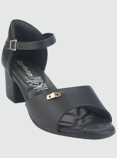 Zapato Comfortflex Mujer 2357405 Negro Casual-2