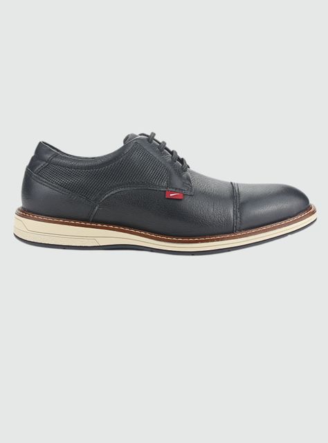 Zapato Ferracini Hombre 6151-675 E Preto Casual-0
