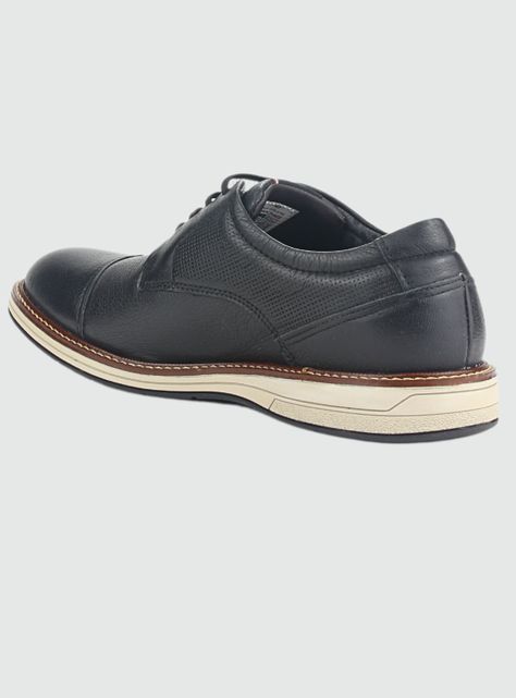 Zapato Ferracini Hombre 6151-675 E Preto Casual-3