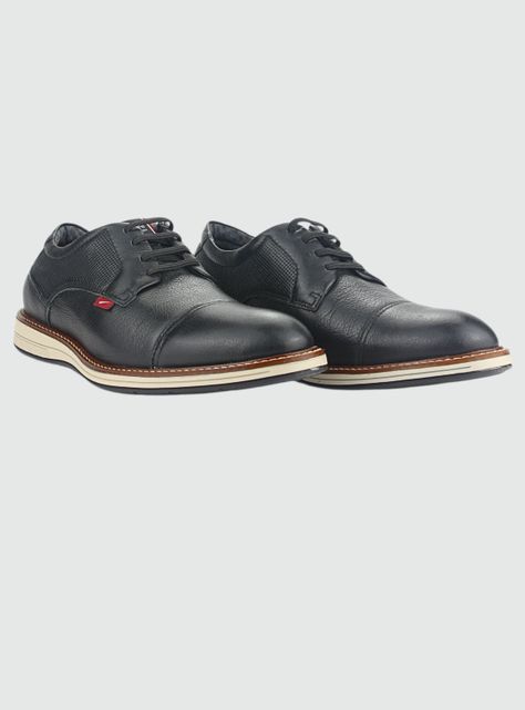 Zapato Ferracini Hombre 6151-675 E Preto Casual-4