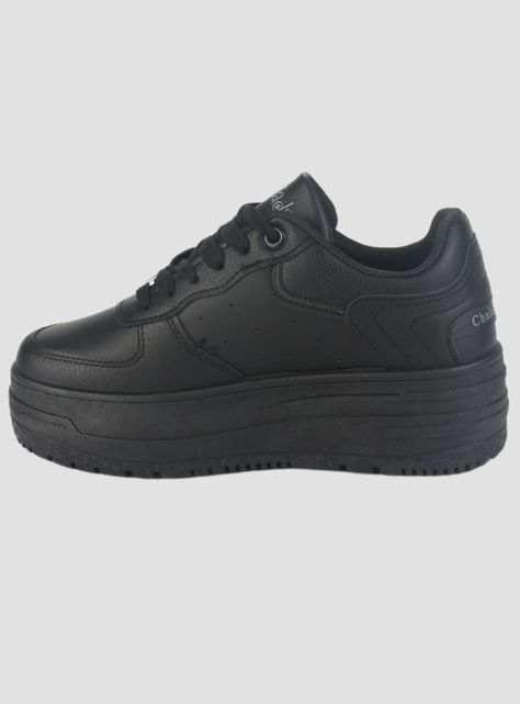 Zapatilla Chalada Mujer Mitsu-3 Negro Urbano-1