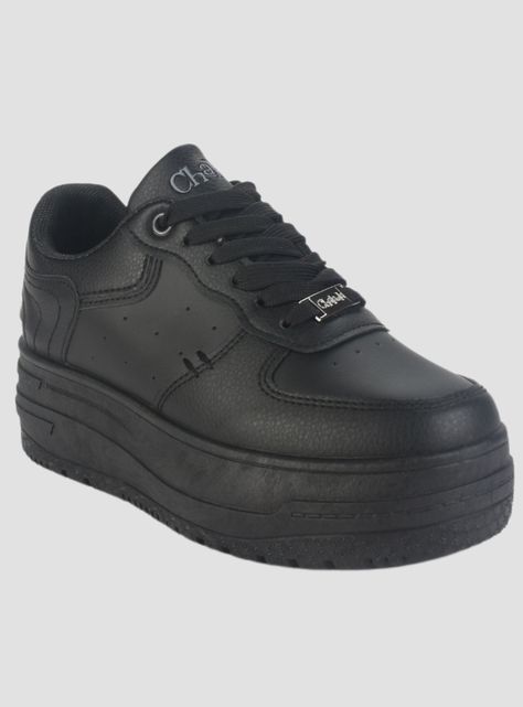 Zapatilla Chalada Mujer Mitsu-3 Negro Urbano-2