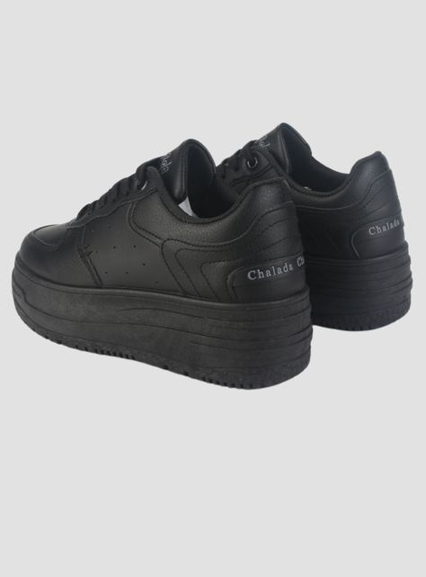 Zapatilla Chalada Mujer Mitsu-3 Negro Urbano-5