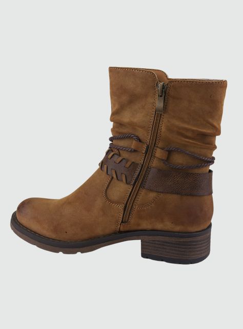 Botin Chalada Mujer Torri-22 Tostado Casual-1