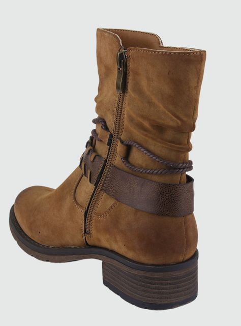 Botin Chalada Mujer Torri-22 Tostado Casual-3