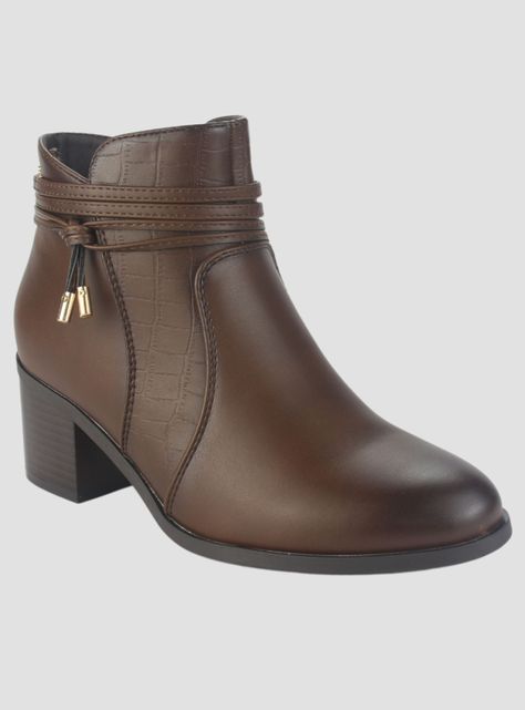 Botin Chalada Mujer Diva-4 café Casual-2