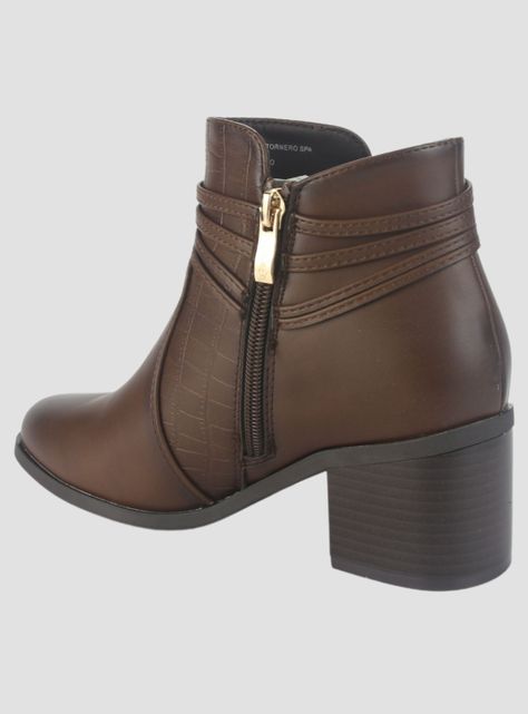 Botin Chalada Mujer Diva-4 café Casual-3