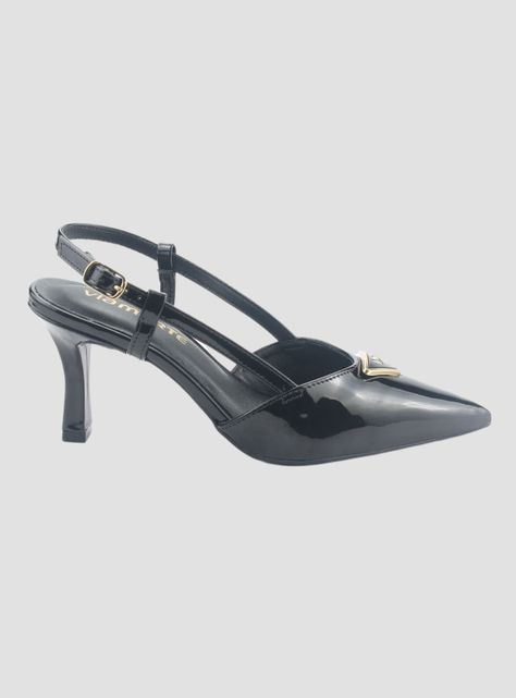 Zapato Via Marte Mujer 029-002-01 Negro Casual-0
