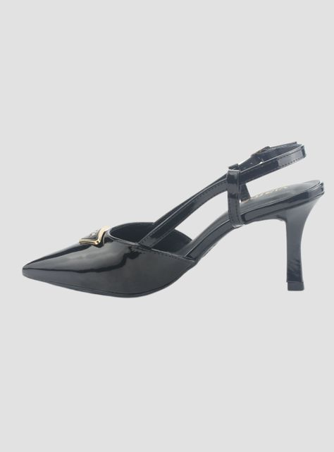 Zapato Via Marte Mujer 029-002-01 Negro Casual-1