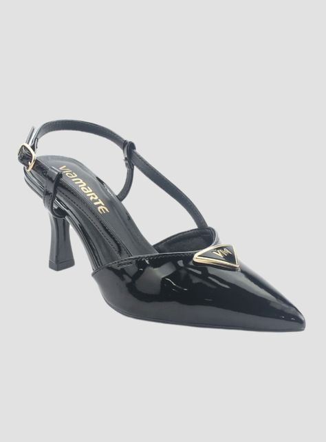 Zapato Via Marte Mujer 029-002-01 Negro Casual-2