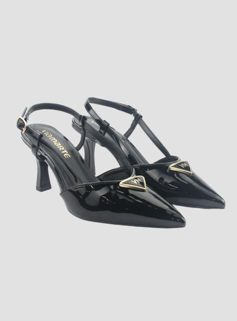 Zapato Via Marte Mujer 029-002-01 Negro Casual-4