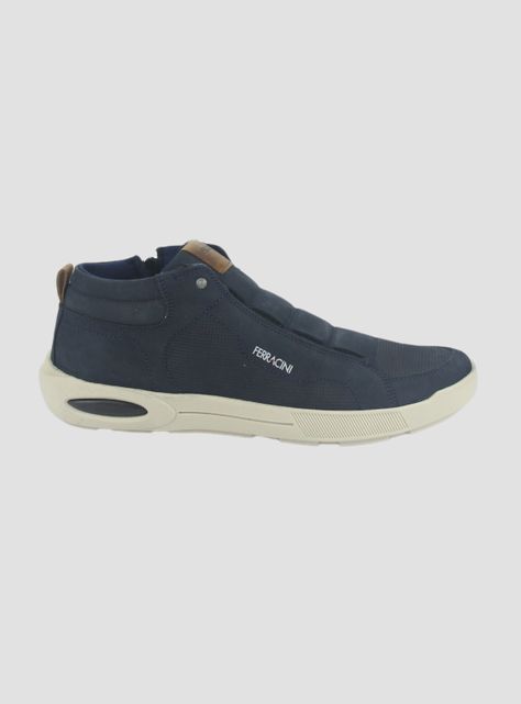 Zapatilla Ferracini Hombre 2261 Azul Marino Casual-0