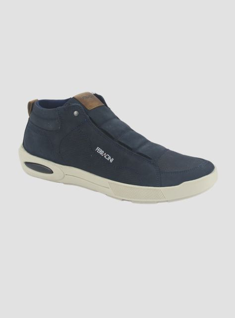 Zapatilla Ferracini Hombre 2261 Azul Marino Casual-2