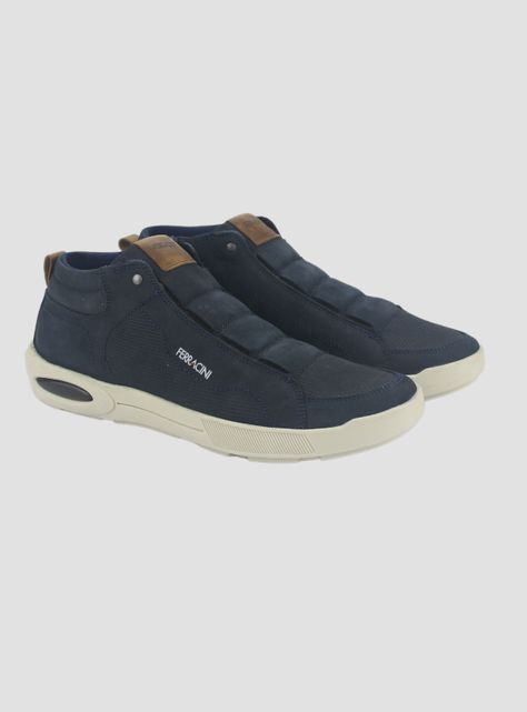 Zapatilla Ferracini Hombre 2261 Azul Marino Casual-4