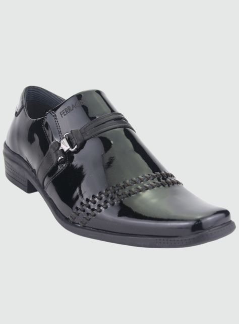 Zapato Ferracini Hombre 4349 V Negro Casual-2