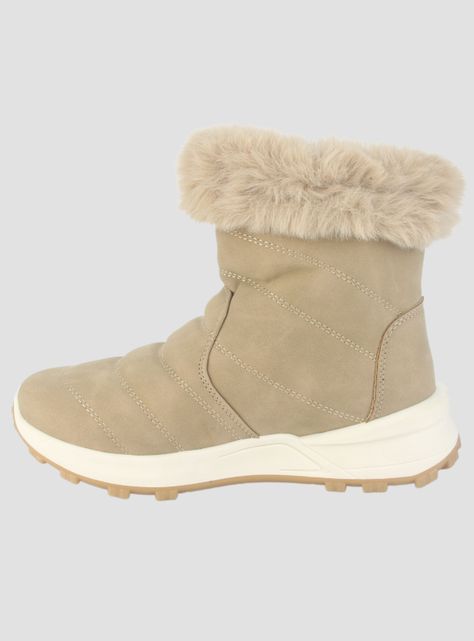Botin Chalada Mujer Laica-1 Beige Casual-1